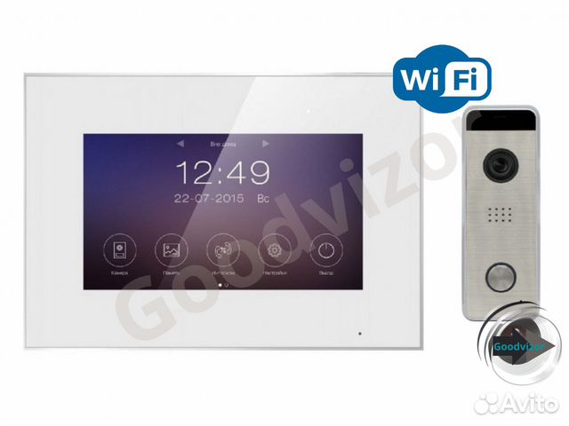 Видеодомофон комплект Marilyn HD Wi-Fi s и Triniti