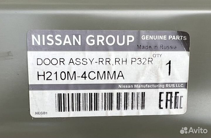 Двери xTrail t32