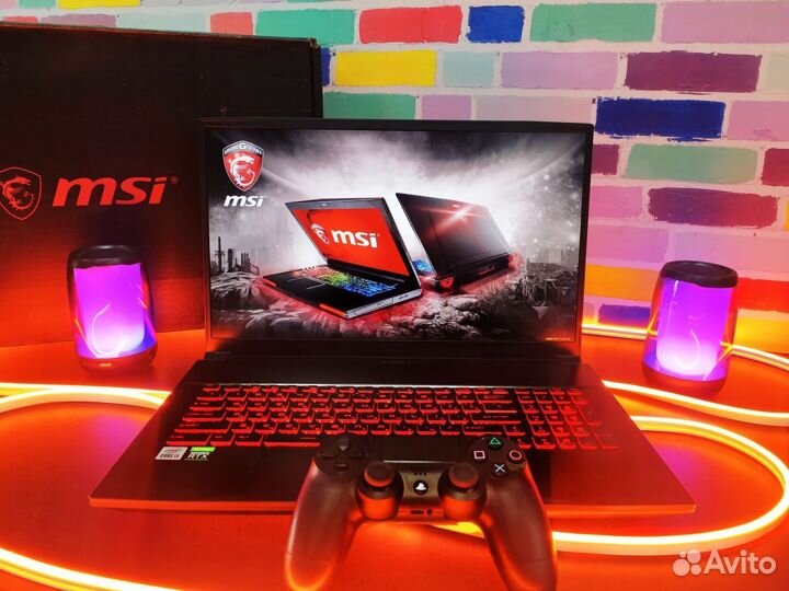 Мощный игровой ноутбук MSI на i5 GeForce RTX 3050