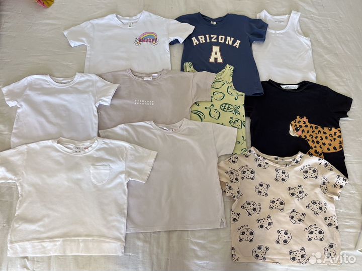 Футболки Zara, hm, sela 98