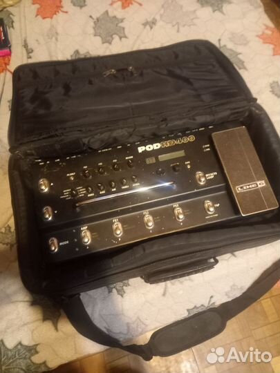 Гитарный процессор эффектов line 6 podhd400