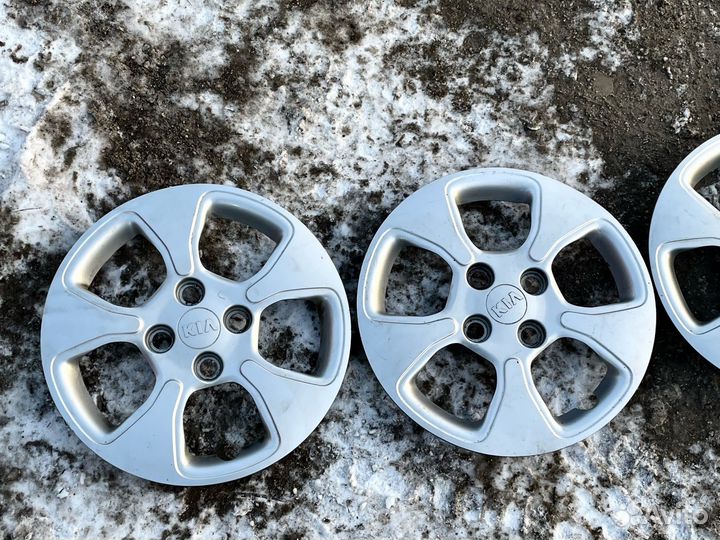 Оригинальные r14 колпаки Киа Пиканто 2011-2015г