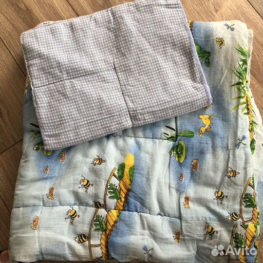 Детское одеяло и подушка для новорожденного