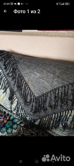 Косынка с люрексом