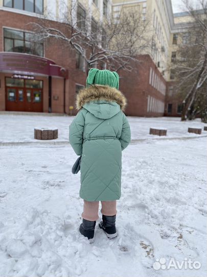 Пальто для девочки зима/демисезон