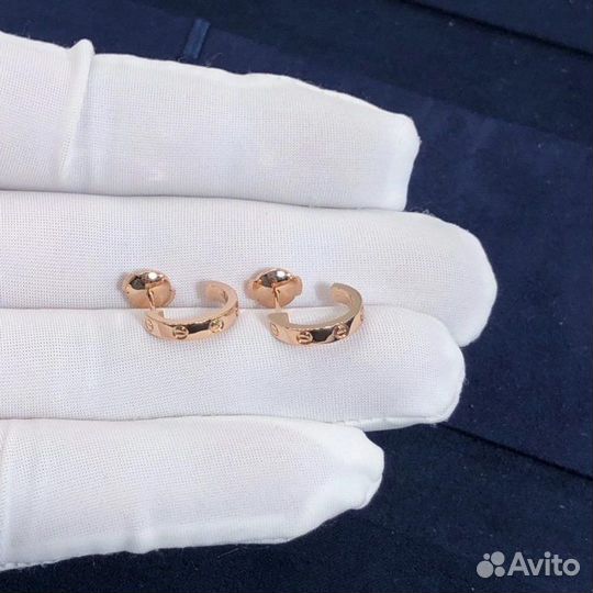 Серьги Cartier Love