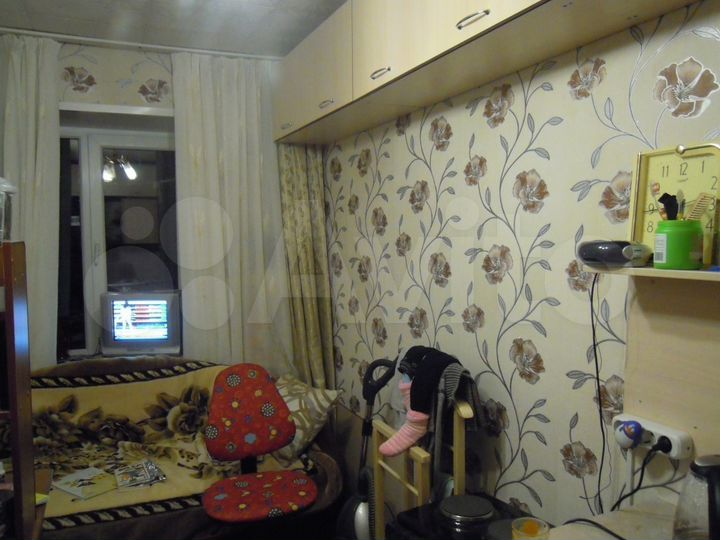 Комната 9 м² в 1-к., 3/5 эт.