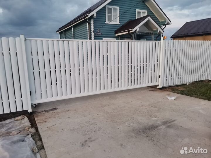 Откатные Ворота Механические и Автоматические