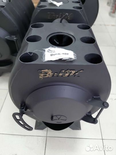 Печь отопительная длительного горения булик, брене