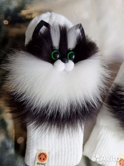 Звероварежки. Варежки котята