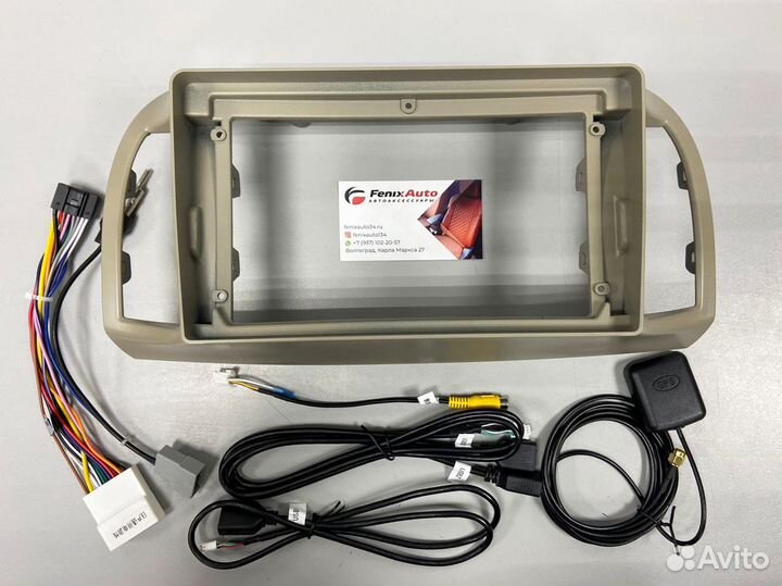 Магнитола Nissan March K12 Android