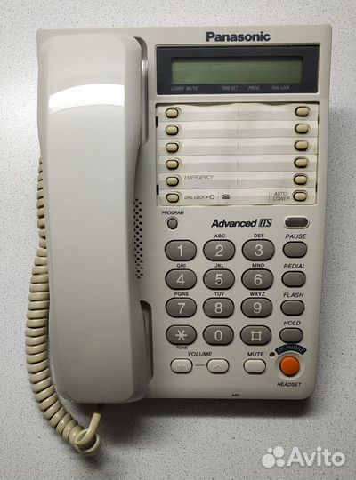 Проводной стационарный телефон Panasonic