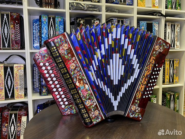 Гармонь Шуйская Барыня Ре#