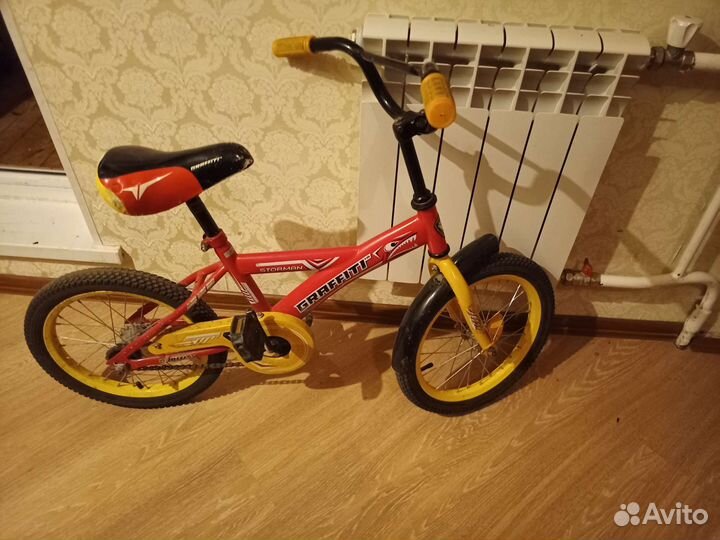 Велосипед детский с 3-4 лет до 7-8