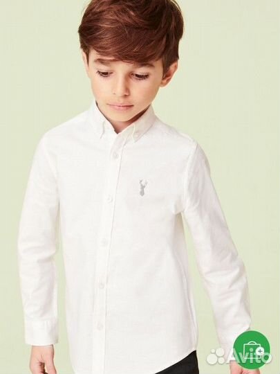 Школьная форма белая рубашка