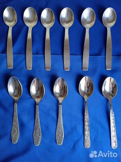 Чайные ложки СССР нержавейка