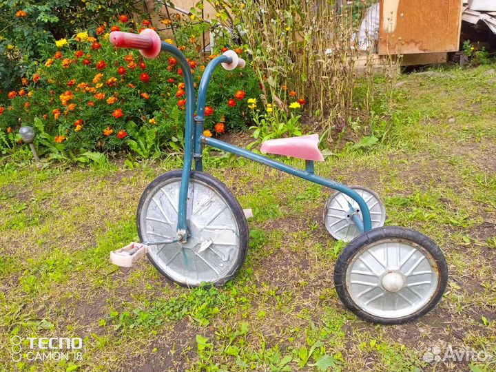 Детский велосипед СССР