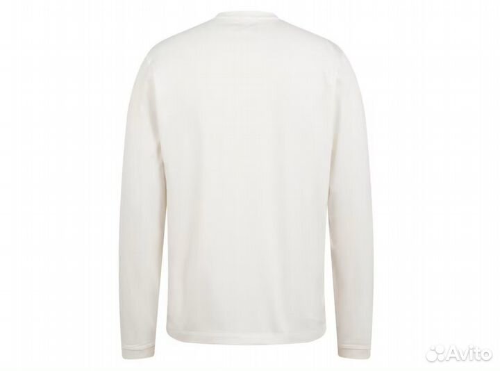 Rapha Men’s Logo Long Sleeve T-Shirt White (L)