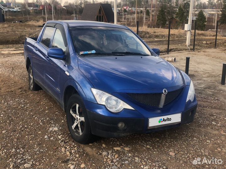 SsangYong Actyon Sports 2.0 МТ, 2008, 220 000 км