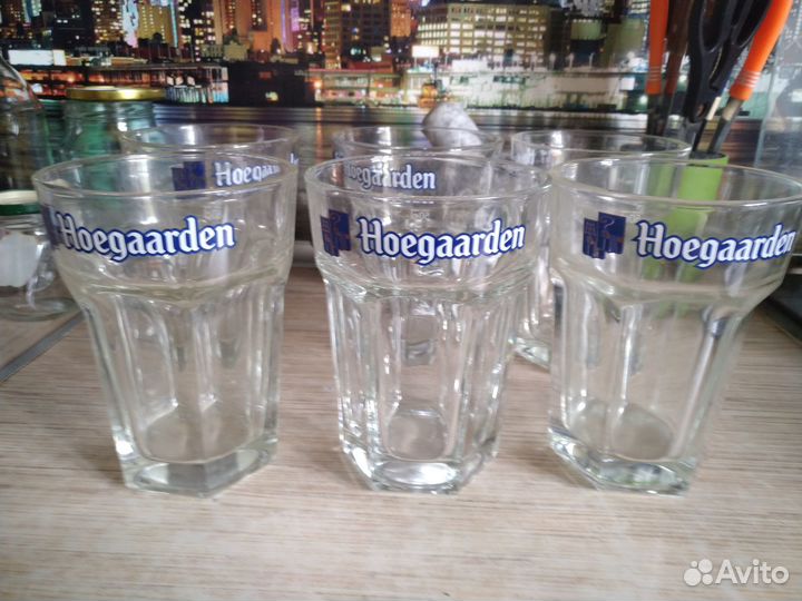 Пивные бокалы Hoegaarden