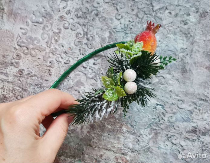 Ободок елочка на утренник