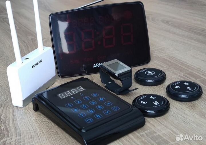 Кнопка вызова официанта, кальянщика, персонала