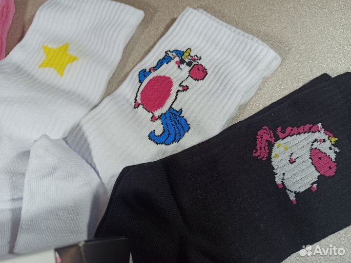 Единорожки носки 5 пар