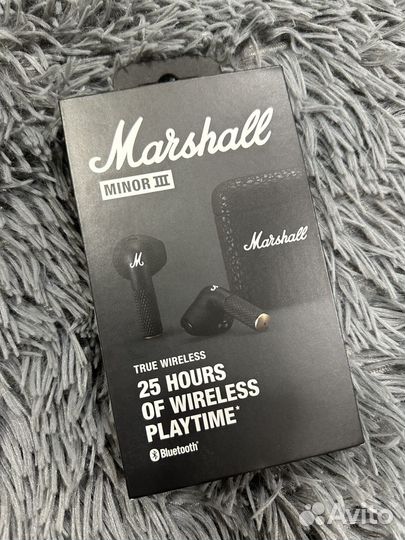 Беспроводные наушники marshall minor iii