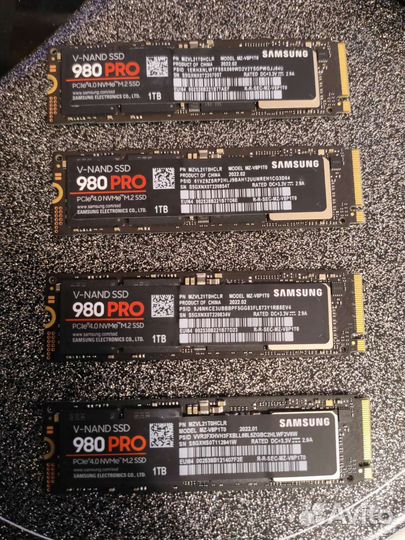 Ssd m2 nvme 1tb samsung 980 PRO, новая