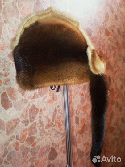 9. Шапка норковая