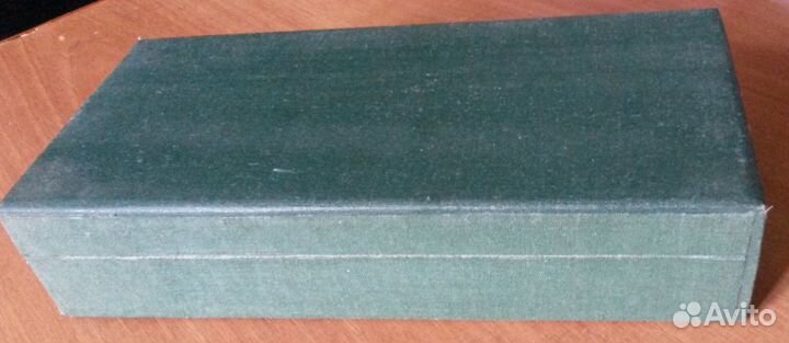 Ложки столовые СССР мельхиор 6 шт. в коробке мнц