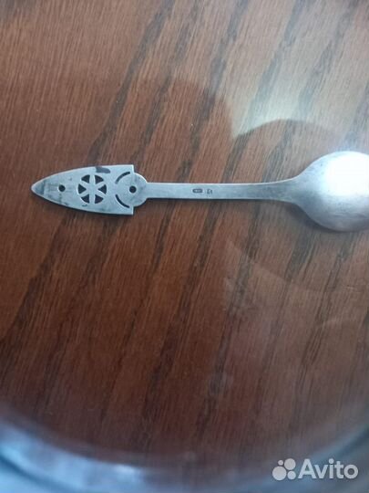 Серебрянная чайная ложечка СССР