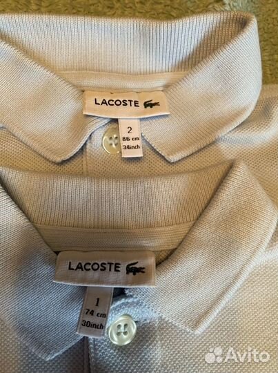 Поло lacoste