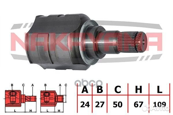 Шрус NJ7073NY nakayama