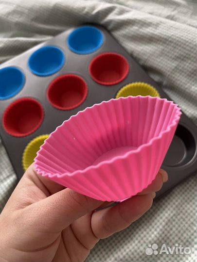 Противень для кексов с формами