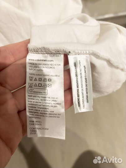 Футболка мужская calvin klein