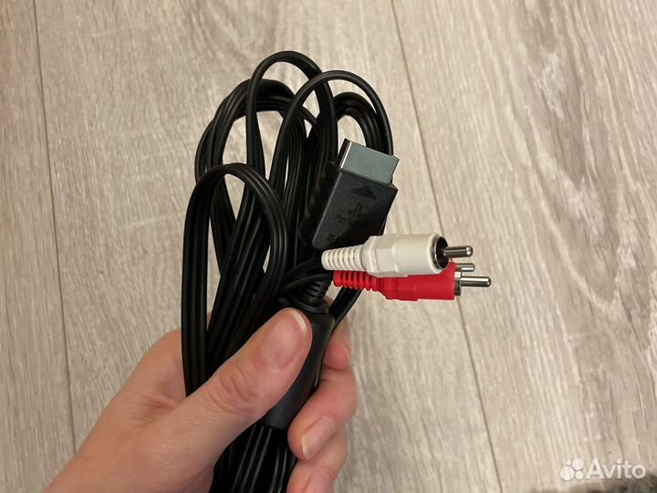 Кабель для PlayStation 2,3 с тюльпанами