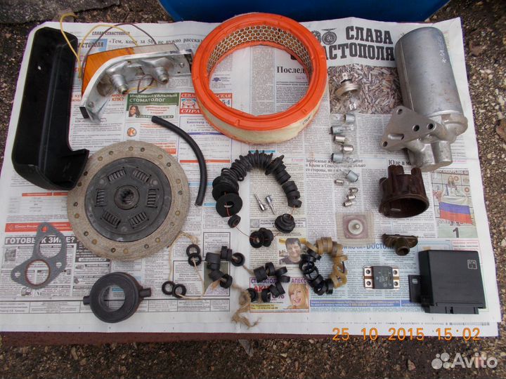 Запчасти советского производства для Москвич 2140