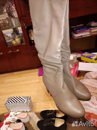 Сапоги ботфорты