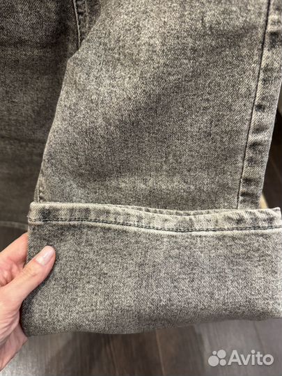 Джинсы на резинке палаццо для девочки 104