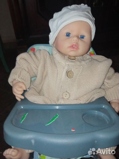 Кукла реборн мальчик большая реалистичная