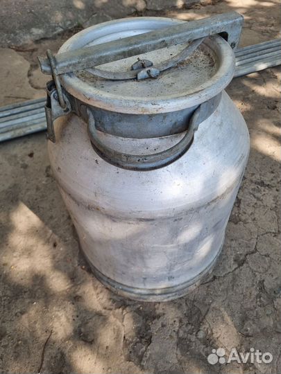 Бидон фляга алюминиевая