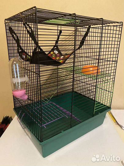 Новая клетка для грызунов, хомяков, крысы