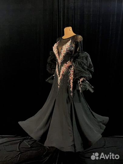 Платье для бальных танцев стандарт Ю2, Молодежь