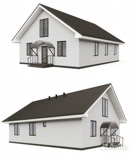 Строительство домов под ключ монолитный дом