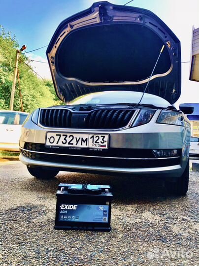 Аккумулятор Exide (Испания) на Nissan qashqai