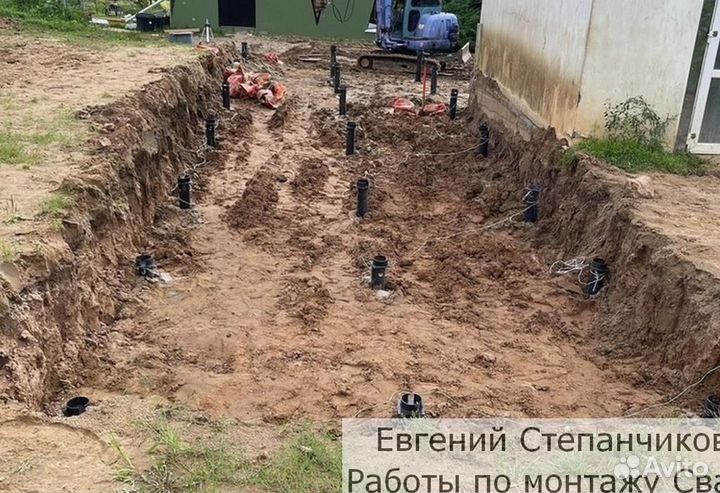 Сваи винтовые для фундамента