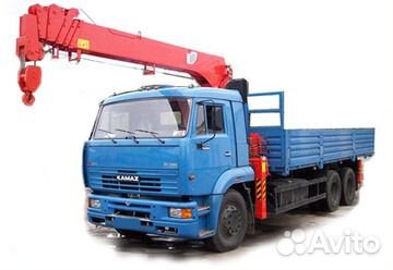 Камаз 65117 кран борт
