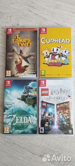 Игры для nintendo switch катриджи