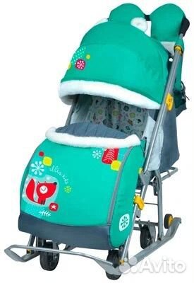 Санки коляска ника 7 8